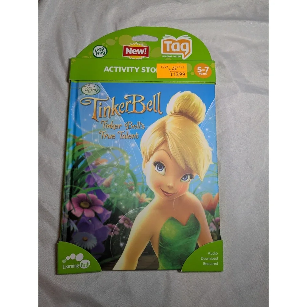 LeapFrog Tag Reading System‎ Book Tinker Bell Tinker Bell's True Talent Book